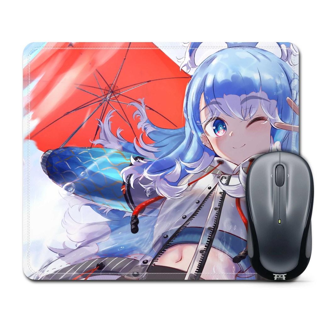 Vtuber KOBO KANAERU BOTTOM anime gaming Mouse pad - HOLO ID 100% Rubber ...