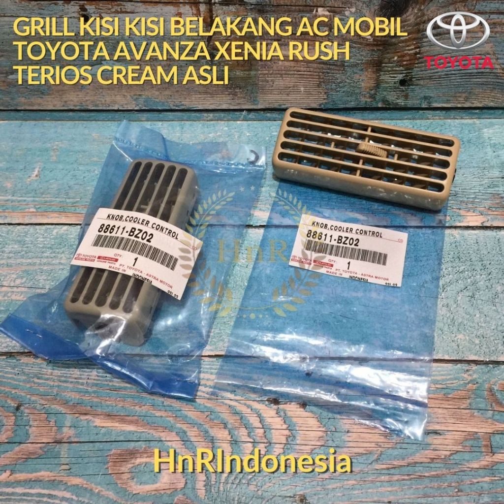 Car AC Grill Grill Grill Double Blower Rear Avanza Xenia Rush Terios ...