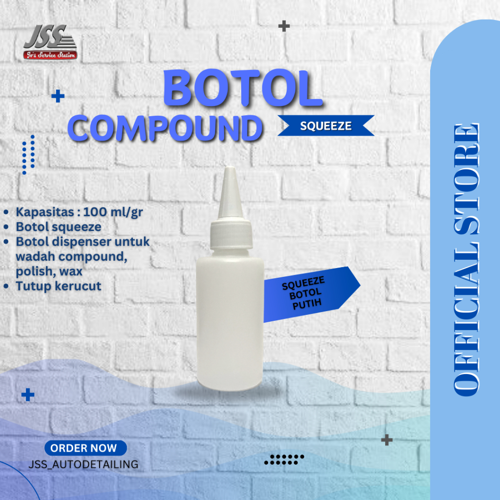 100 polish wax compound container bottle cone capML | Shopee Philippines