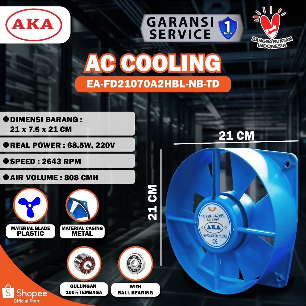 MESIN Axial Fan/Cooling Fan Welding Machine 8 Inch 220V VAC Welding