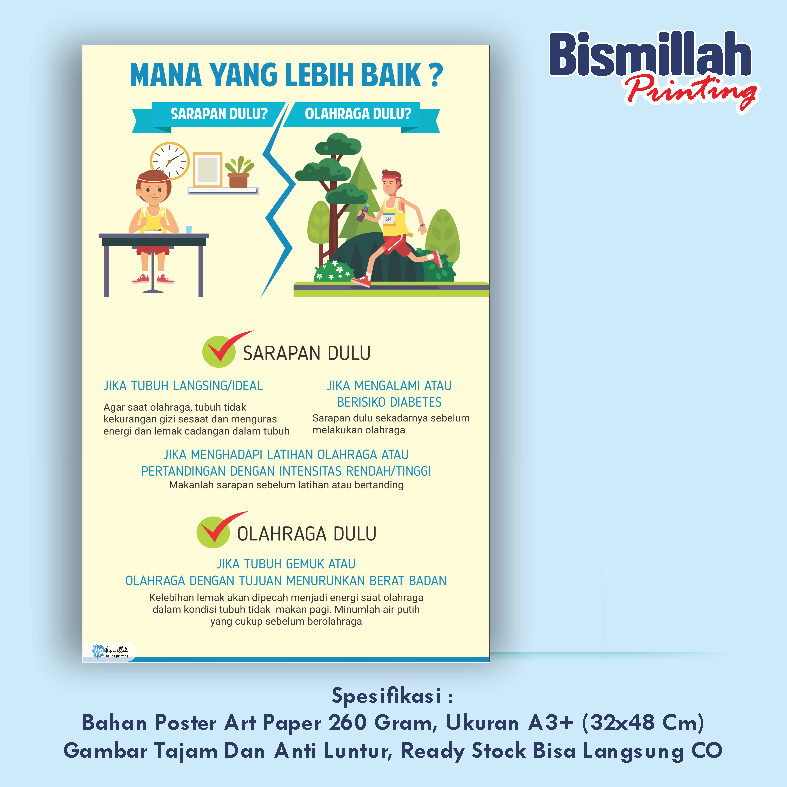 which-health-poster-is-more-important-to-eat-first-or-exercise-first