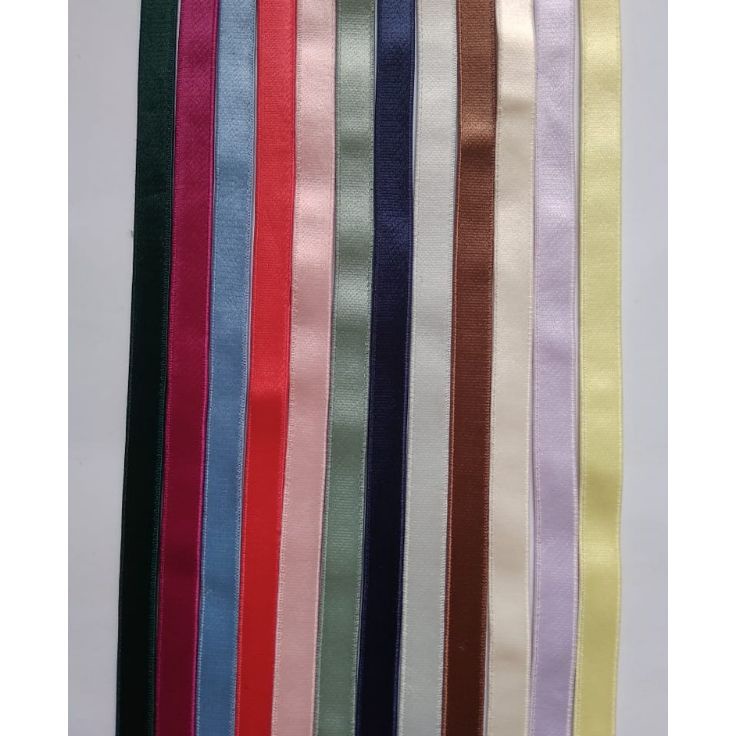 Product colored rubber strap bra strap 1 cm per 15 meters Sell | Shopee ...