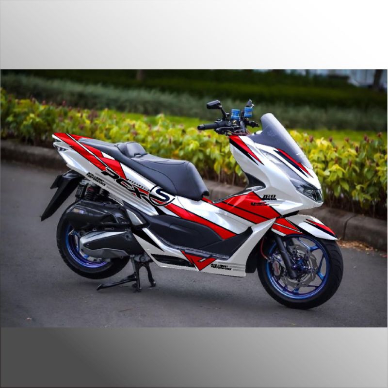 Honda PCX 150/160 Motorcycle Variation decal Sticker full body striping ...