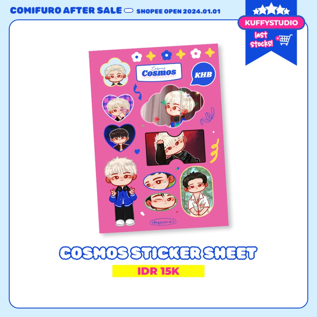Hanbin B.I Cosmos Sticker Sheets/Deco Sticker | Shopee Philippines