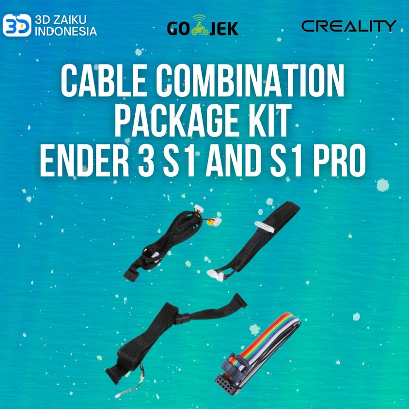 Original Creality Ender 3 S1 and S1 Pro Cable Combination Package Kit ...
