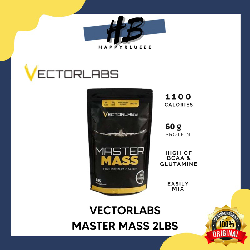 VECTORLABS MASTER MASS 2LBS MASTERMASS MASS GAINER | Shopee Philippines