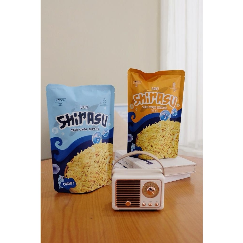 Locca Shirasu Japanese Anchovy Halal Healthy Japanese Snack Sprinkles