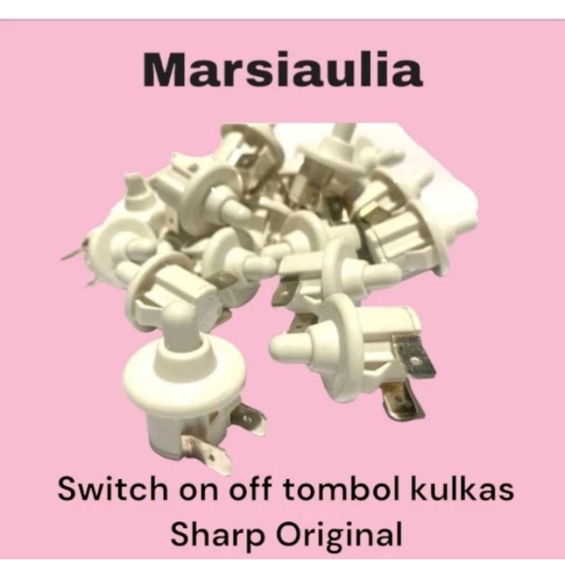 TOMBOL Switch on off Button Fridge Sharp Original | Shopee Philippines