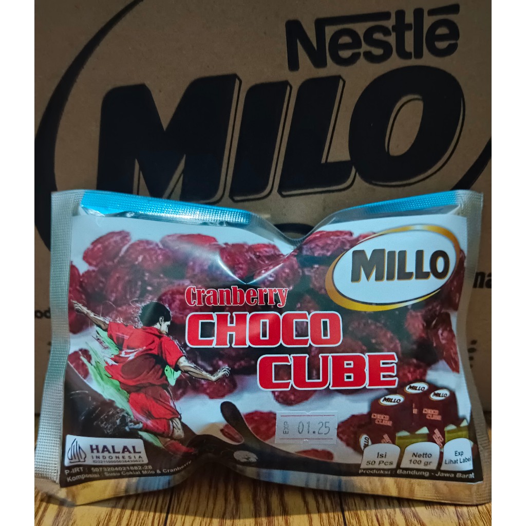 LOKAL Cranberry Milo / Local Millo Cube 1 Pack (Contains 50 Cubes ...