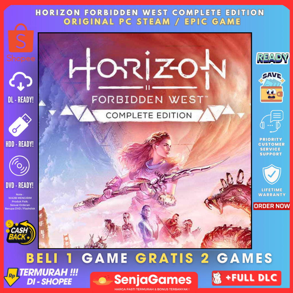 Horizon Forbidden West Complete Edition+FULL DLC Original PC Games ...