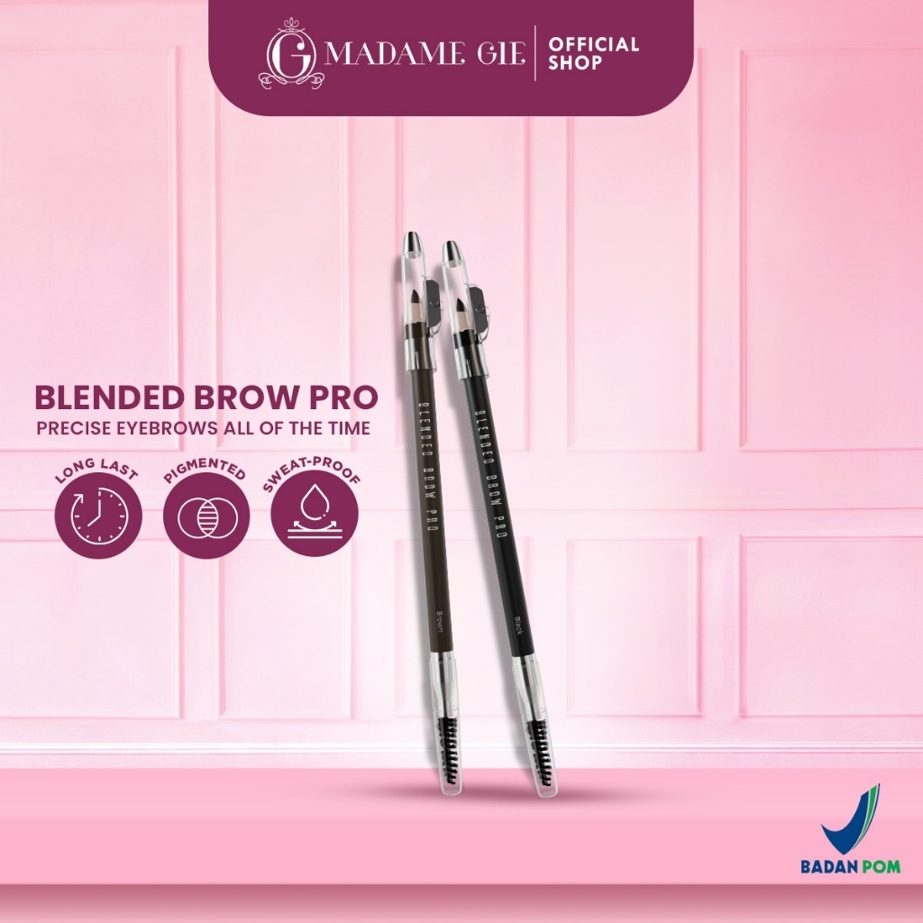 Madame gie blended brow pro Black/brown | Shopee Philippines