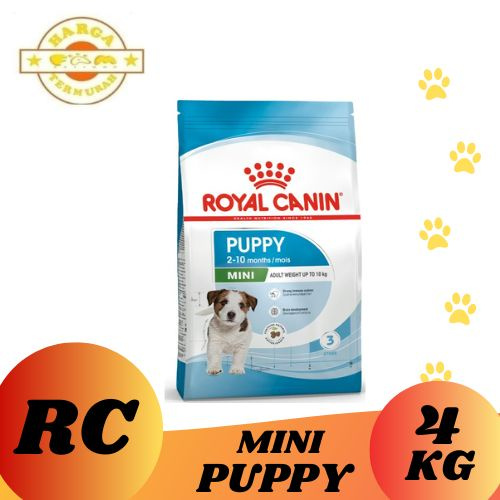 Dog Food RC Royal Canin Mini Puppy 4KG Dry Dog Food RC Mini Junior Small Puppy Food 4KG