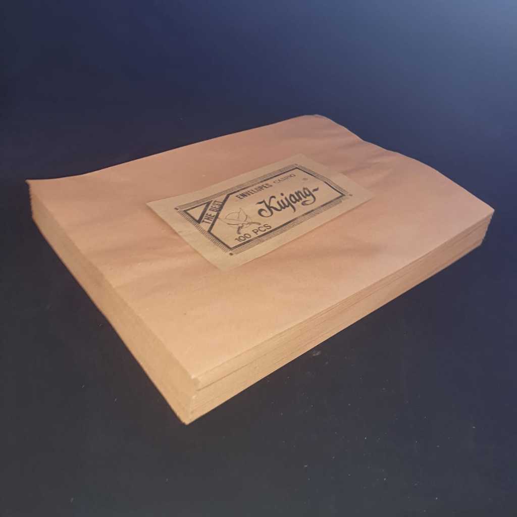 MERAH 100 SHEETS envelope casing e kujang large extra folio 27.5x 39 ...