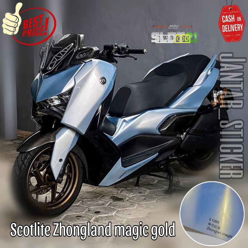 Scotlite Sticker Zhongland Magic Gold Premium Scotlet Sky Blue Mauve ...
