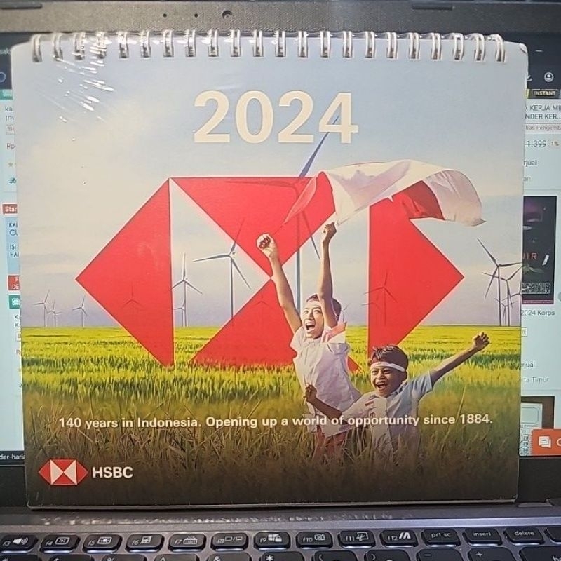 Hsbc Desk Calendar 2024 NEW Shopee Philippines