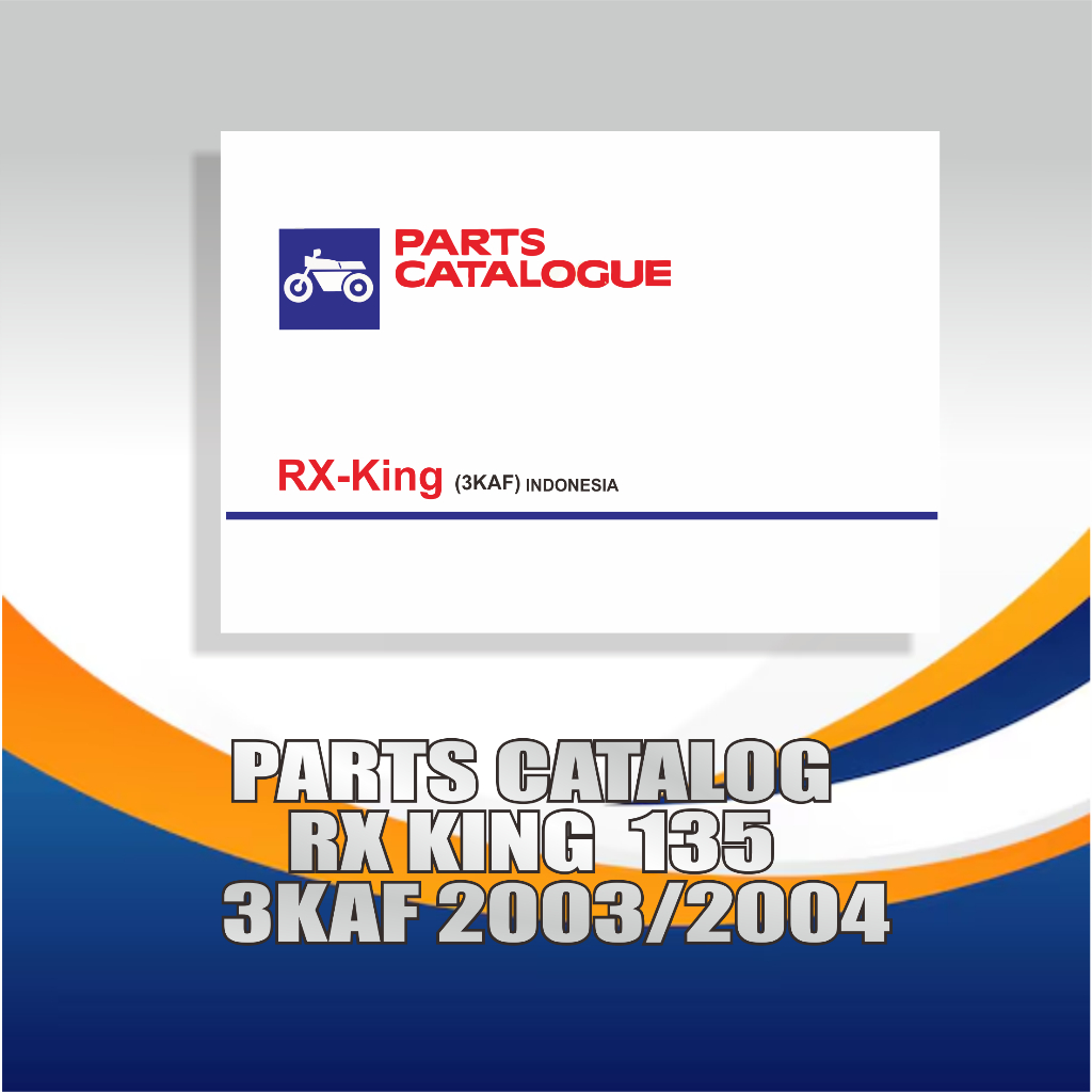 Parts catalogue book part catalog RX King 2003/2004 (copy) | Shopee ...