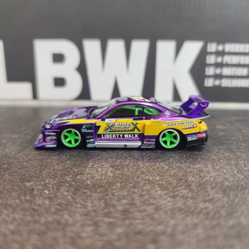 Mini GT LBWK NISSAN S15 SILVIA FORMULA DRIFT | Shopee Philippines
