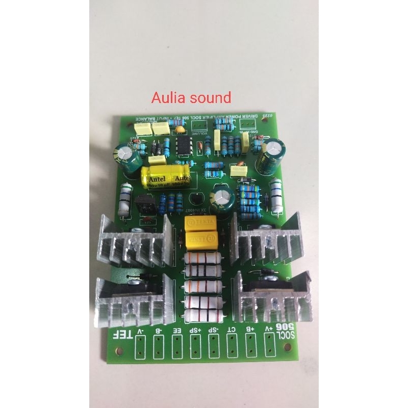 Driver power amplifier socl 506 tef+balance input | Shopee Philippines