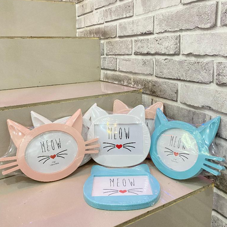 CHARACTER MEOW PHOTO FRAME / CHARACTER PHOTO FRAME | Shopee Philippines