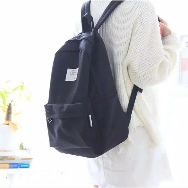 Korean Fashion Bagpack Backpack SD SMP SMA Backpack | Shopee Philippines
