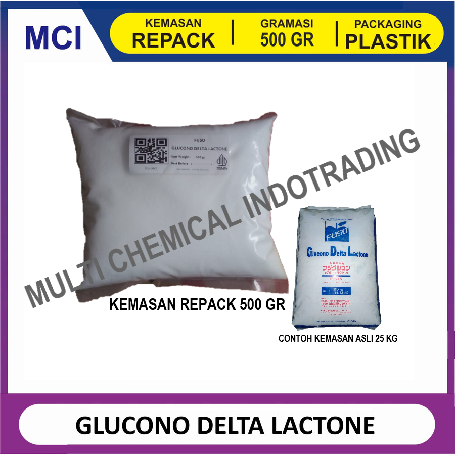 GLUCONO DELTA LACTONE / GDL ex. JAPAN FOOD GRADE. 500gr | Shopee ...