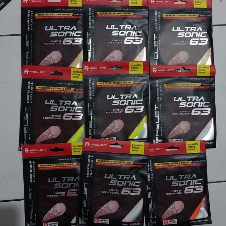 Felet Ultra Sonic 63 Ultrasonic Badminton Racket Strings 100% ORIGINAL ...