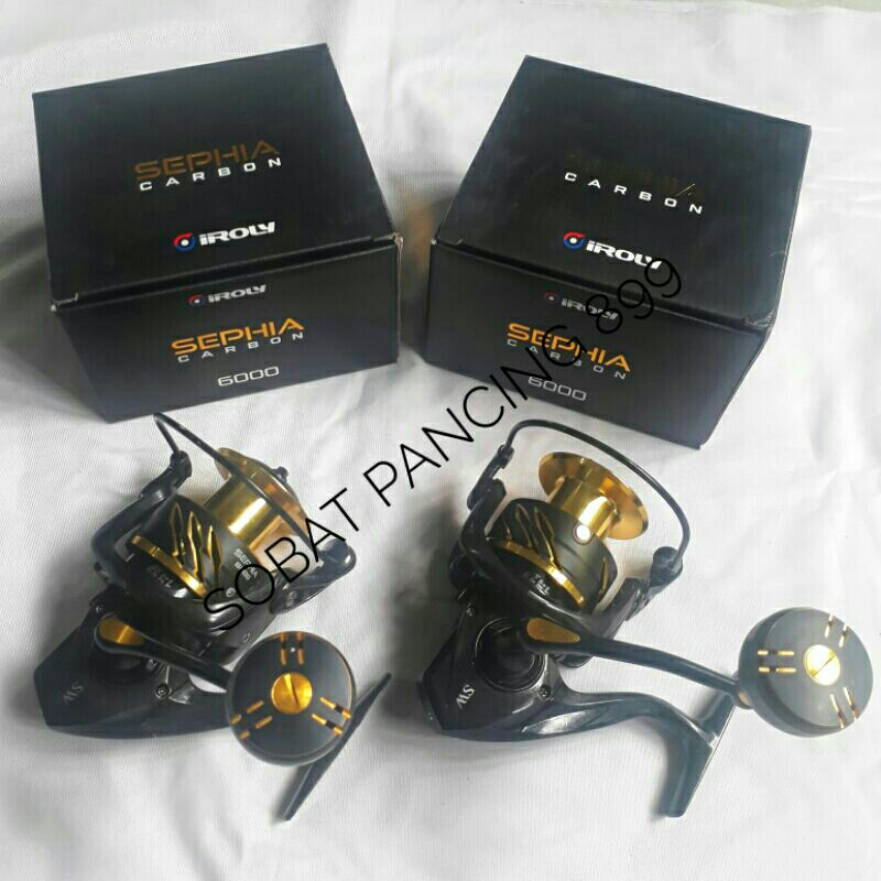 Reel Iroly Shepia Carbon SW 1000 2000 3000 40006000 | Shopee Philippines