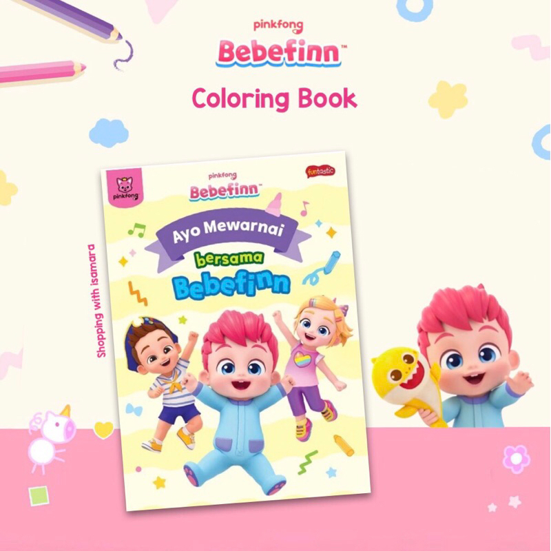 Pinkfong Bebefinn Coloring Book Bebefinn - Id 11134207 7r991 Lvqrsvtne2ys5d