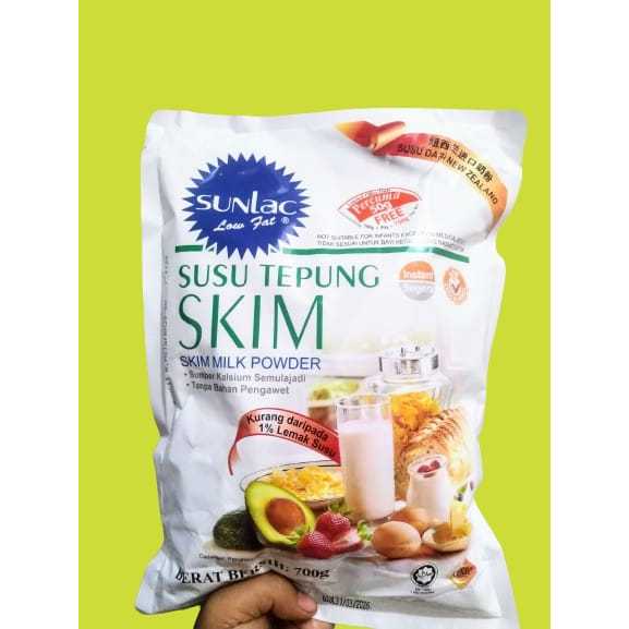 SUNLAC low fat / SKIM FLOUR MILK 700g free 50g | Shopee Philippines