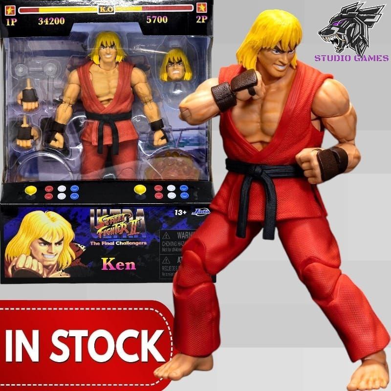 Jada TOYS Ken Master - Ultra Street Fighter II The Final Challengers 1/ ...