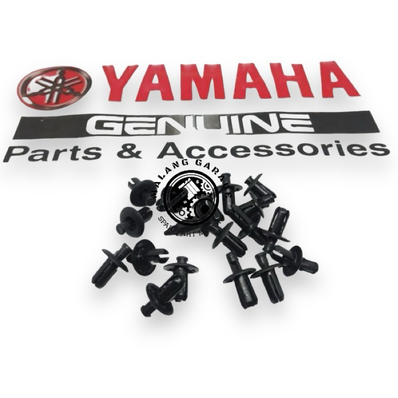 Plastic Button Bolts Body Rivet Clips for Yamaha R15, R25, Nmax, Aerox ...