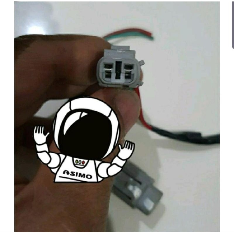 Sonar atret pin 2 radar bamper socket original mitsubishi pajero sport