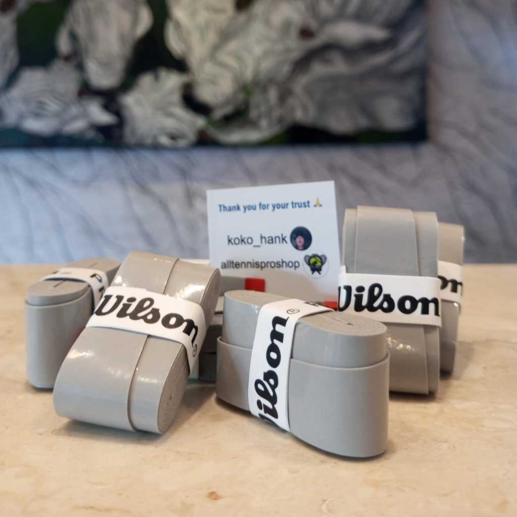 Tennis Overgrip Racket Tennis Grip WILSON PROFILE new color GRAY unit ...