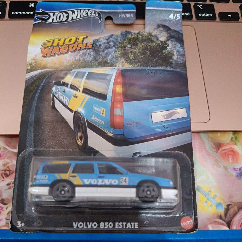 Hot Wheels 2024 Volvo 850 Estate - Série Hot Wagons 4/5 - Échelle 1:64 - Neuf Sous Blister