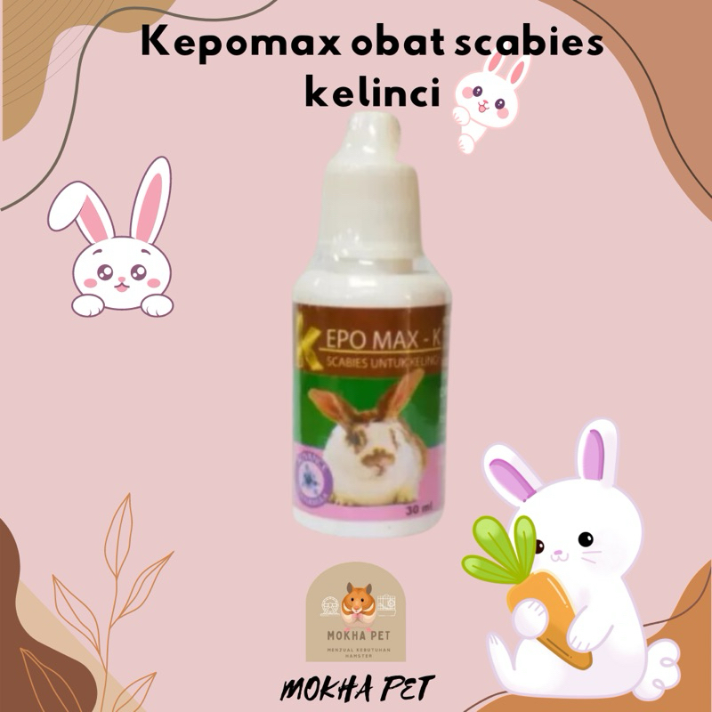 Kepomax scabies Medicine For Rabbits 100% original | Shopee Philippines