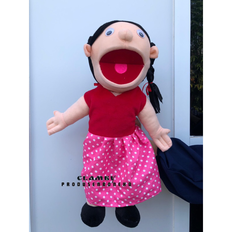 Muppet Clothes Removable PUPPET Educational Doll Fairy Tale Show Mouth ...