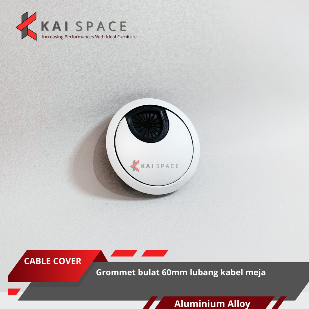 Chromed Office Desk Cable Protector Round GROMMET | Shopee Philippines