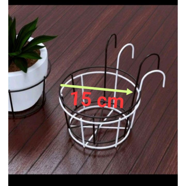 BALCONY POT RACK STANDING FENCE POT RACK BALCONY POT DIAMETER 15 CM ...