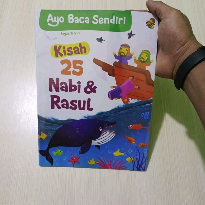 NABI Kindergarten & Paud Children's Book Stories Of 25 Prophets ...