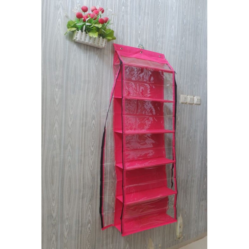 Jumbo Hanging Bag Rack Bag Organizer Plywood Bag Rack Plain Shelf