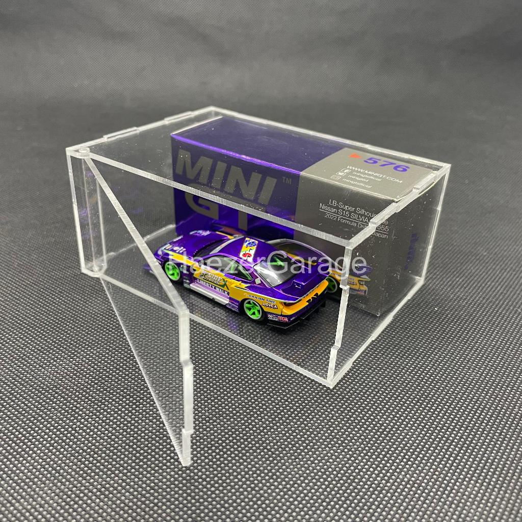 Minigt ACRYLIC CASE Horizontal Diecast Display Rack ACRYLIC Accessories ...
