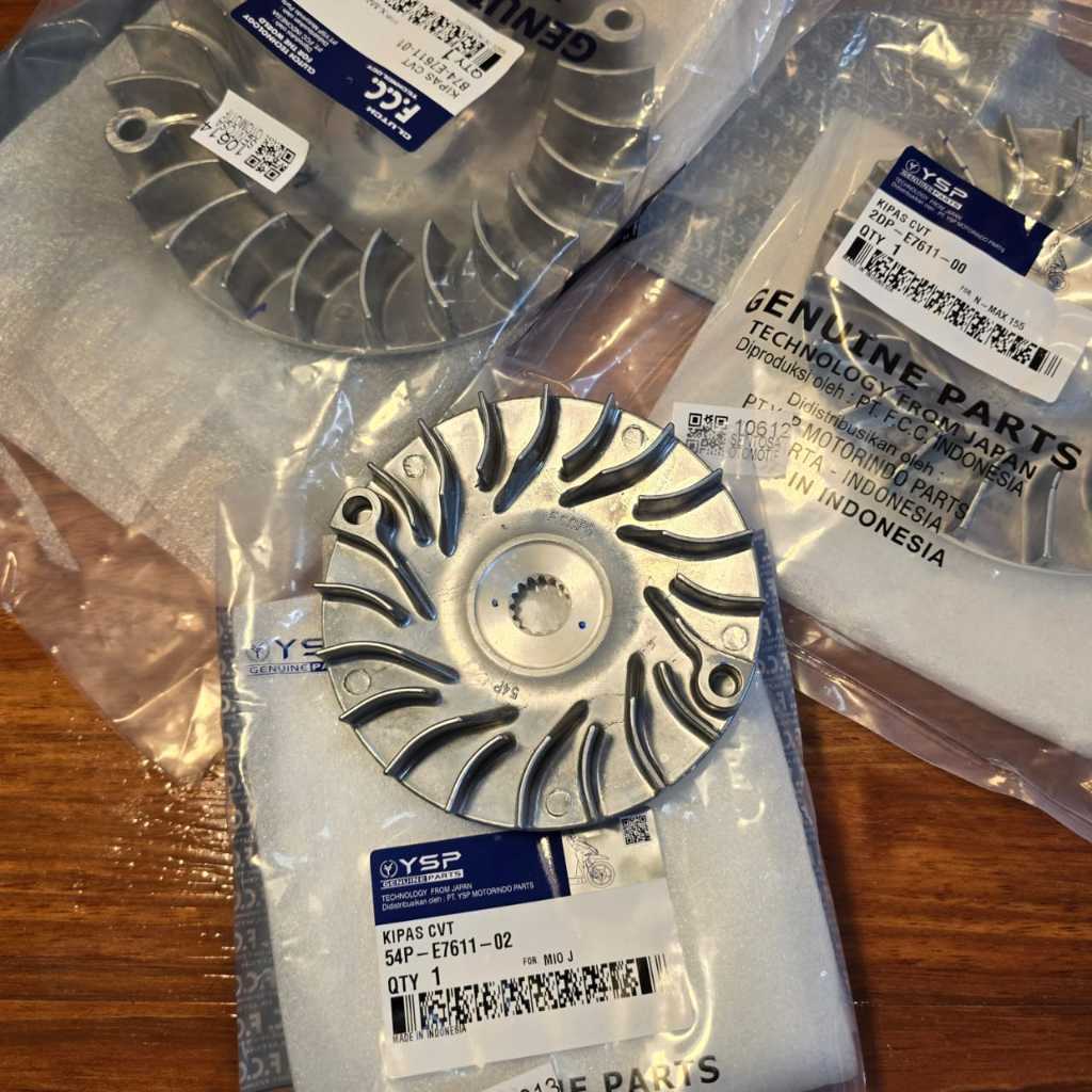 (YSP GENUINE PART) ROLLER HOUSE FAN/ CVT FAN ONLY MIO J | Shopee ...