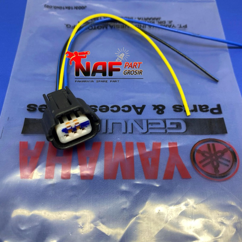 SOCKET SOCKET SENSOR CABLE TPS YAMAHA PIN 3 MIO M3 FINO 125 MIO Z XRIDE ...