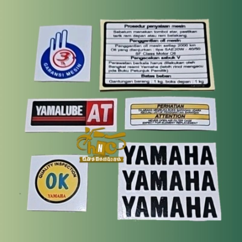 HITAM STICKER STICKER STICKER DETAILS MIO SPORTY PROSEDUR RESTORATION ...