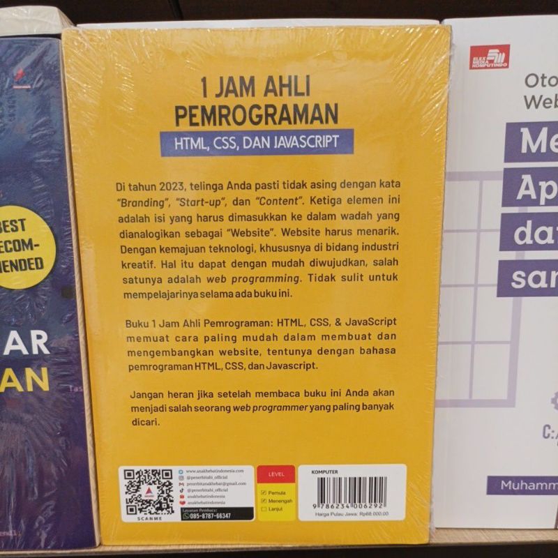 1-hour Book Of HTML, CSS, And Javascript Programming Experts - Adam ...