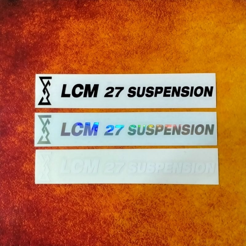 Sticker LCM 27 SUSPENSION | Shopee Philippines