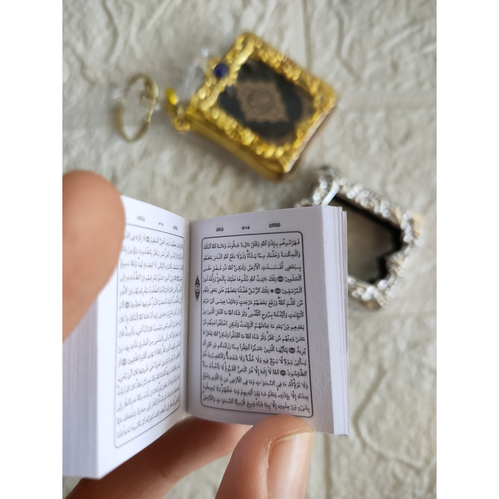 GANTUNGAN (A17) Keychain Of The Koran/MINI Quran SOUVENIR | Shopee ...