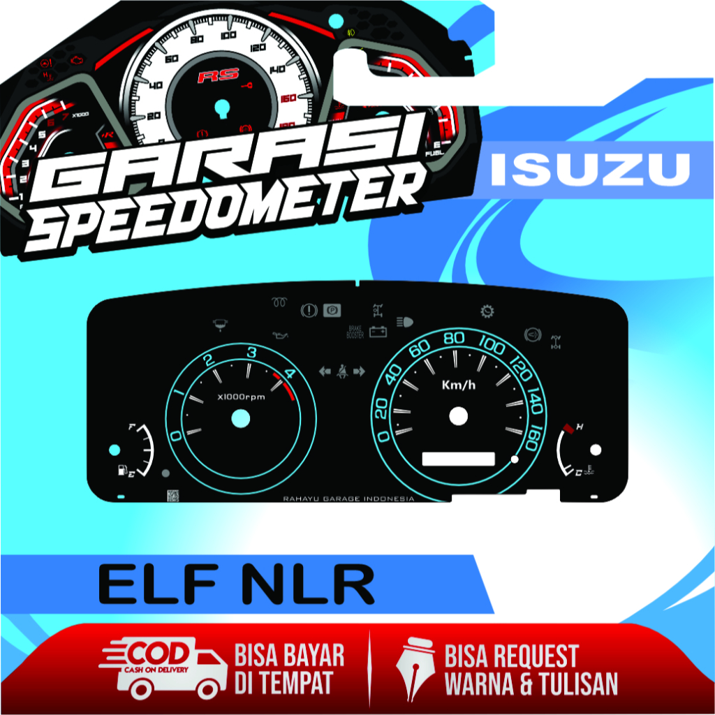Isuzu ELF NLR CUSTOM SPEEDOMETER Board | Shopee Philippines