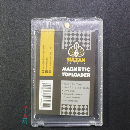 Toploader Card: Sultan Supply Magnetic Toploader [unit] | Shopee ...