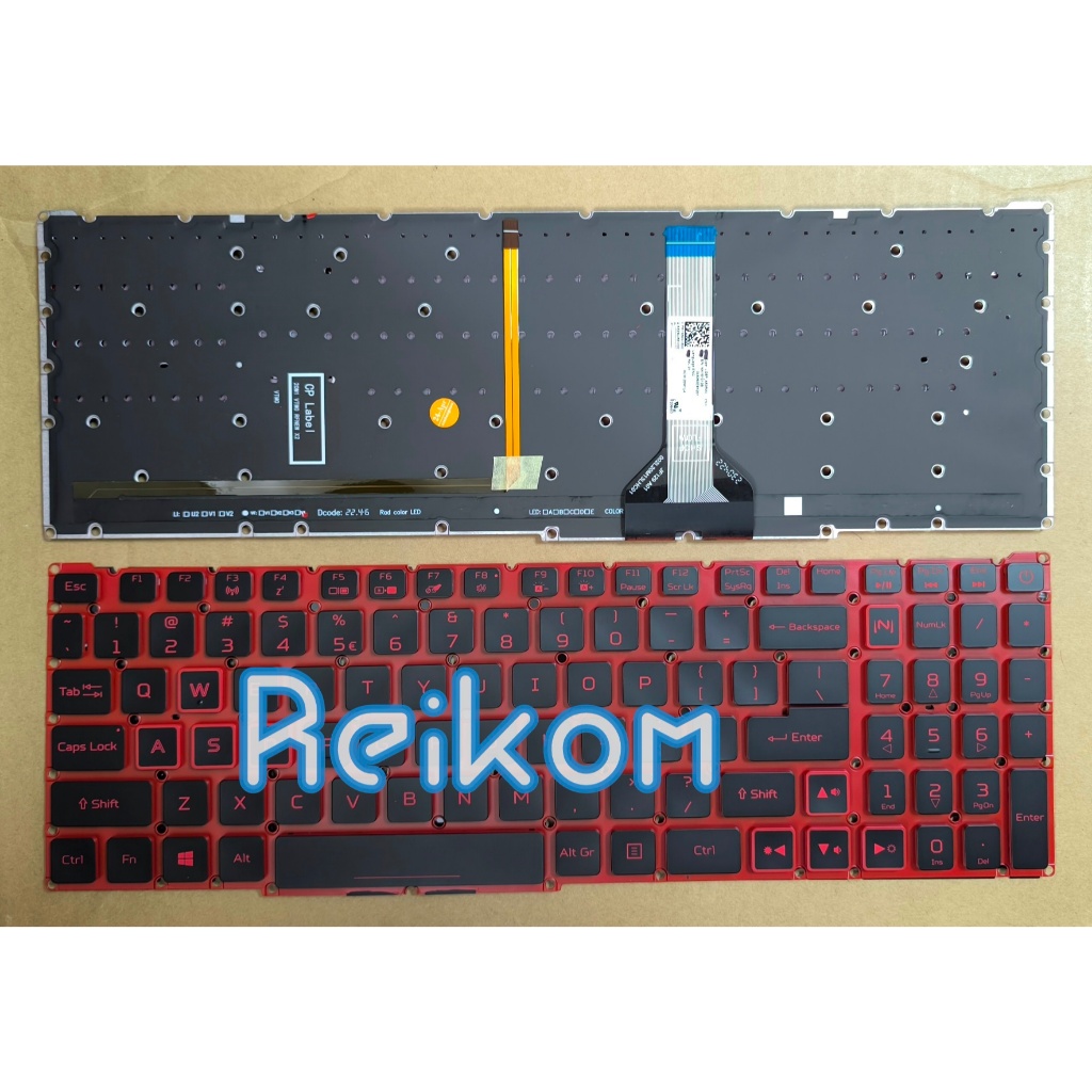 Acer Nitro AN515-56 AN515-57 AN515-58 AN517-41 n20c1 n20c2 Keyboard ...